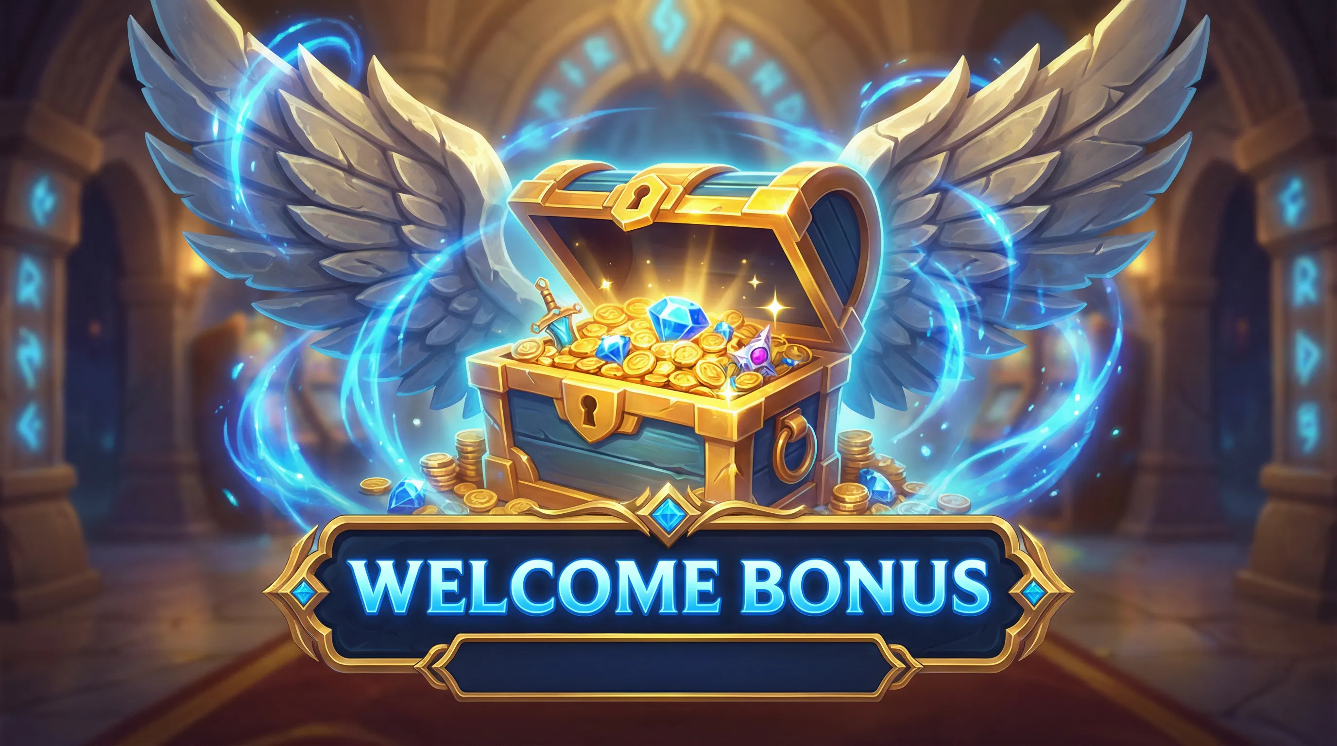 Bônus de Boas-Vindas sssbet - Baú de tesouros demaciano